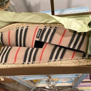Burberry Archive Beige Icon Stripe Espadrille